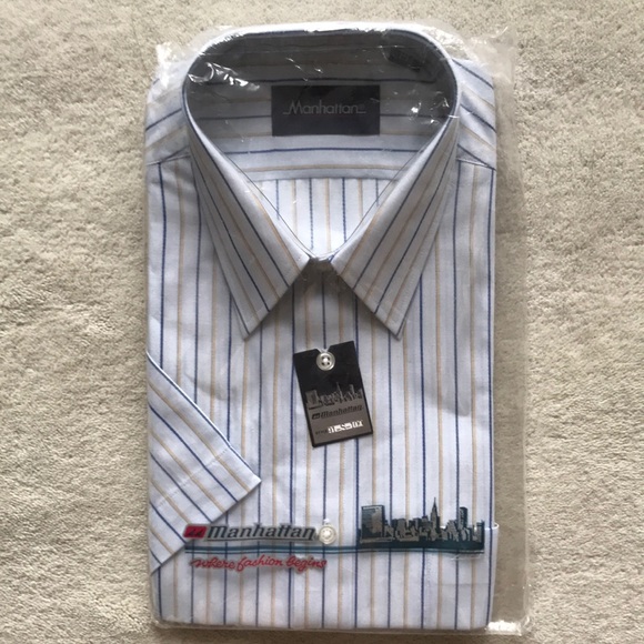 NWT: Manhattan short sleeves shirt - Picture 1 of 5